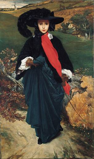May Sartoris ca. 1860  	by Frederic Leighton 1830-1896 	Kimbell Art Museum Fort Worth TX  1964.03